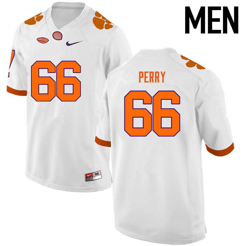 Men's Clemson Tigers William Perry #66 Colloge White NCAA Game Football Jersey Check Out BRI50N0G